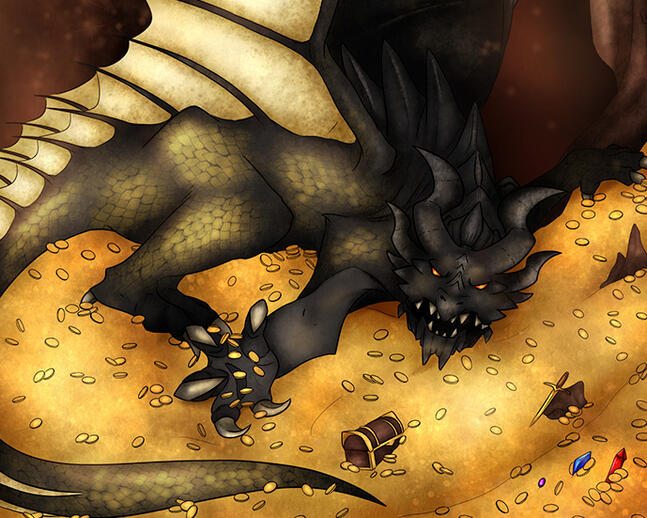 Dragão Avarento